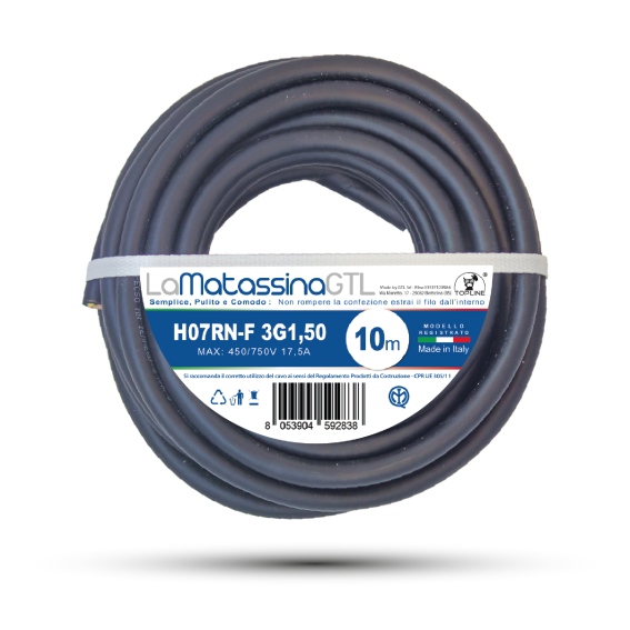SAGOME - Foto Matassine - ombra_GTL - LaMatassina - H07RN-F - 3G1,5 nero